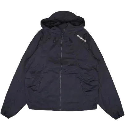 DIME MTL CRINKLED TECH WINDBREAKER DARK NAVY