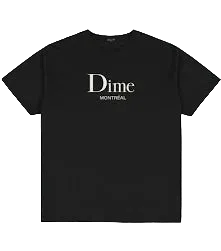 DIME MTL CLASSIC DIME MTL T-SHIRT BLACK