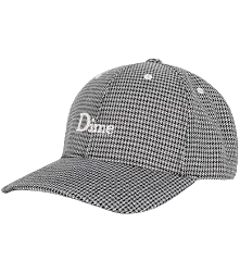 DIME MTL CLASSIC HOUNDS TOOTH LOW PRO CAP BLACK