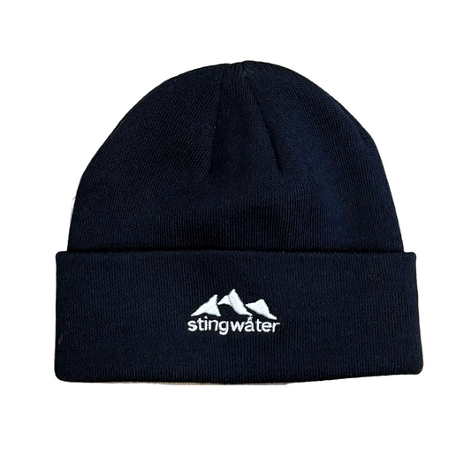 STINGWATER NATURAL SPRINGS BEANIE NAVY