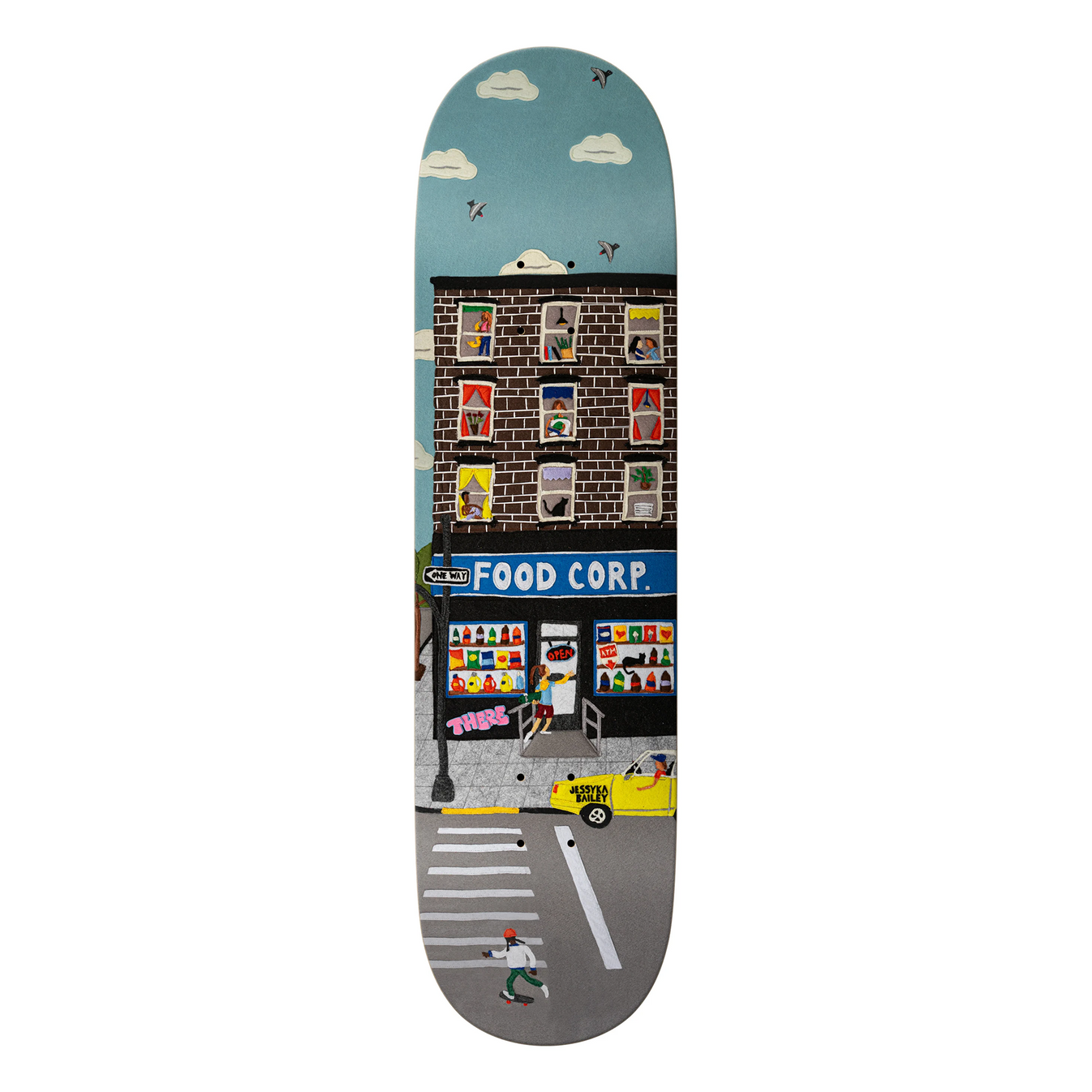THERE SKATEBOARDS JESSYKA BEV BREAK DECK 8.12