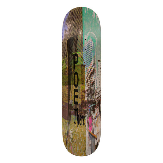 THERE SKATEBOARDS POE FREE THINKER DECK 8.06TF