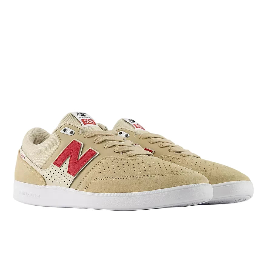 NEW BALANCE NUMERIC 508 WESTGATE BEIGE/RED
