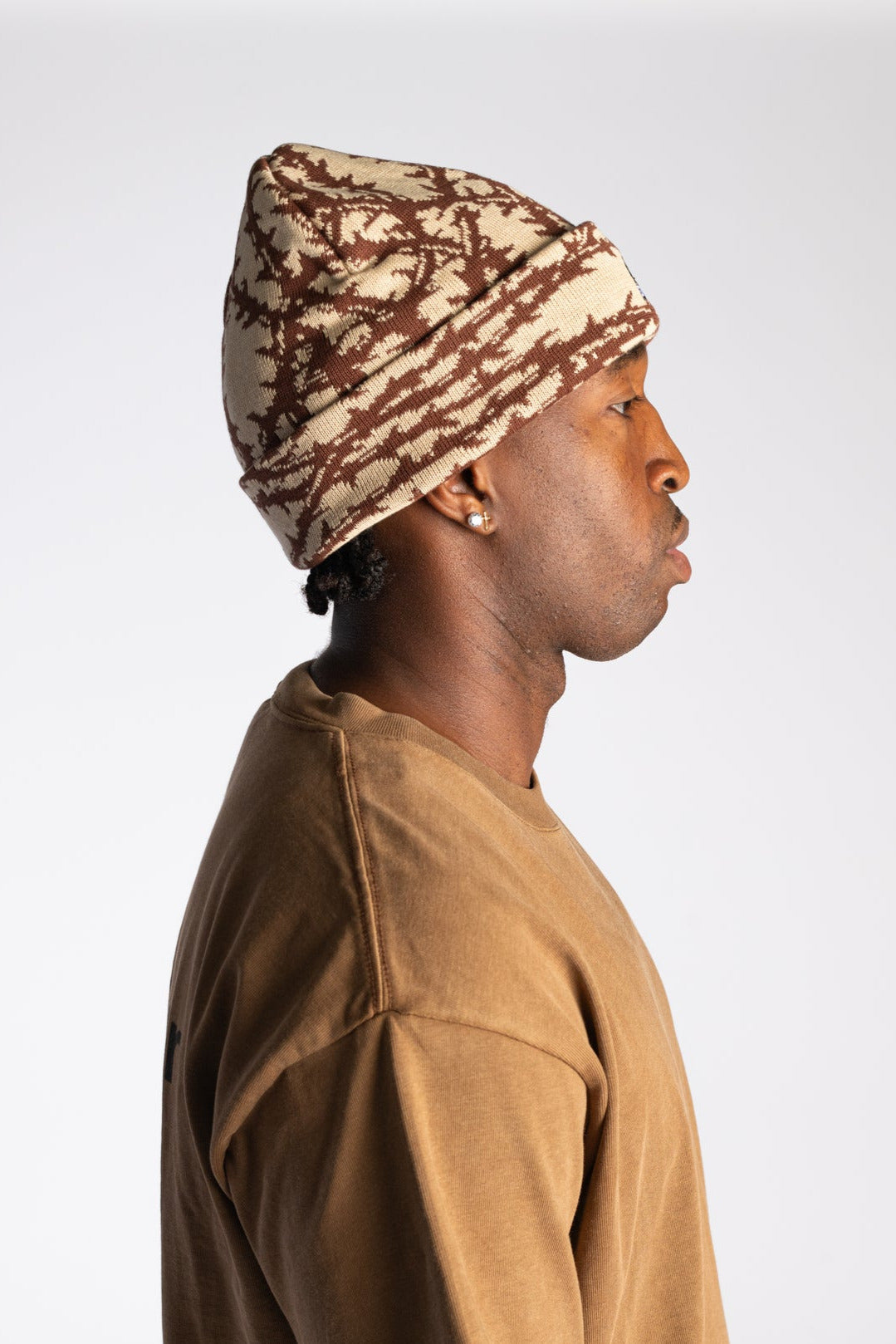 STINGWATER THORN BEANIE KHAKI/BROWN