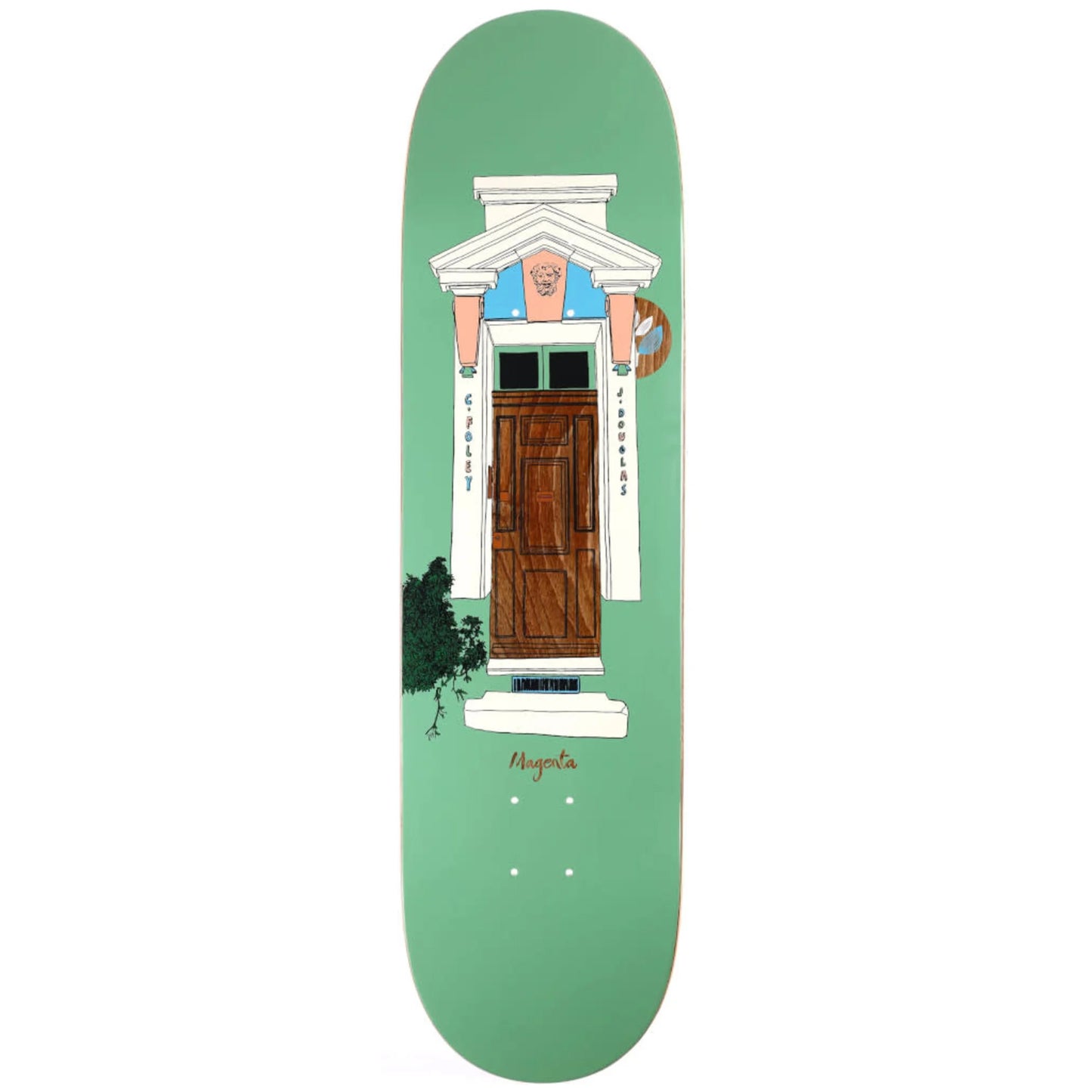 MAGENTA SKATEBOARDS CASEY & JAMEEL DOOR DECK 8.5