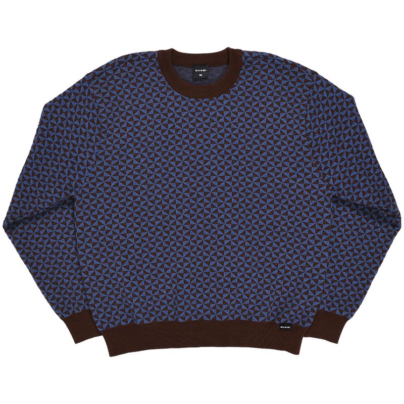 QUASI SKATEBOARDS SWEATER TRIG BLUE