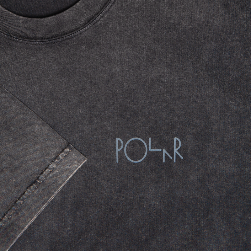 POLAR SKATE CO FADE TEE BLACK