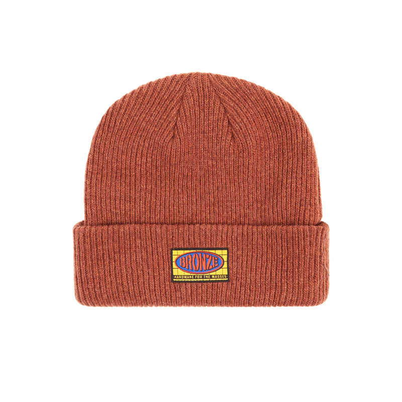 BRONZE 56K FOR THE MASSES BEANIE BROWN