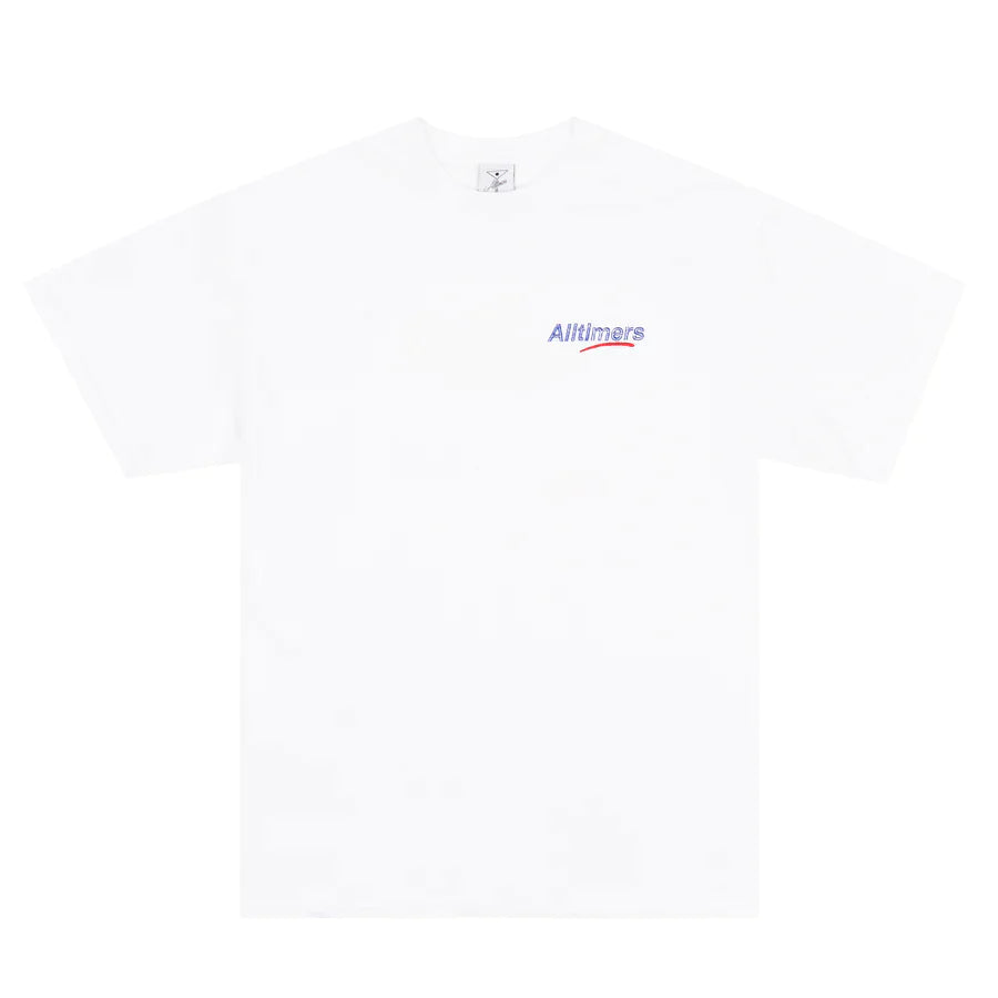 ALLTIMERS ESTATE EMBROIDERED TEE WHITE