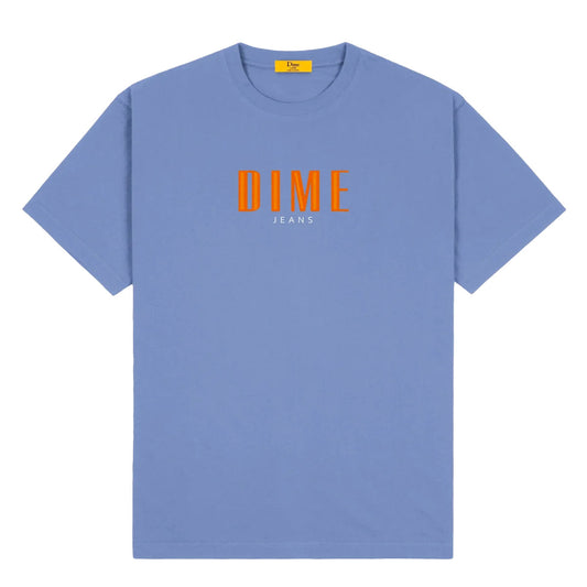 DIME MTL JEANS TEE WASHED ROYAL BLUE