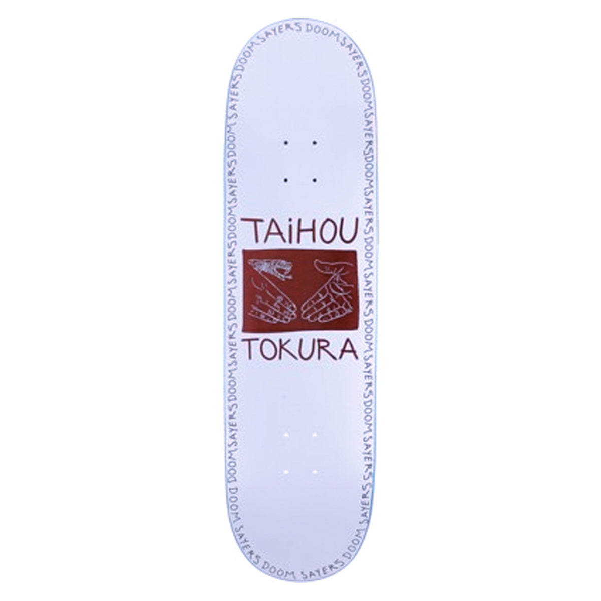DOOMSAYERS CLUB TAIHOU TOKURA SNAKE SHAKE DECK WHITE 8.75