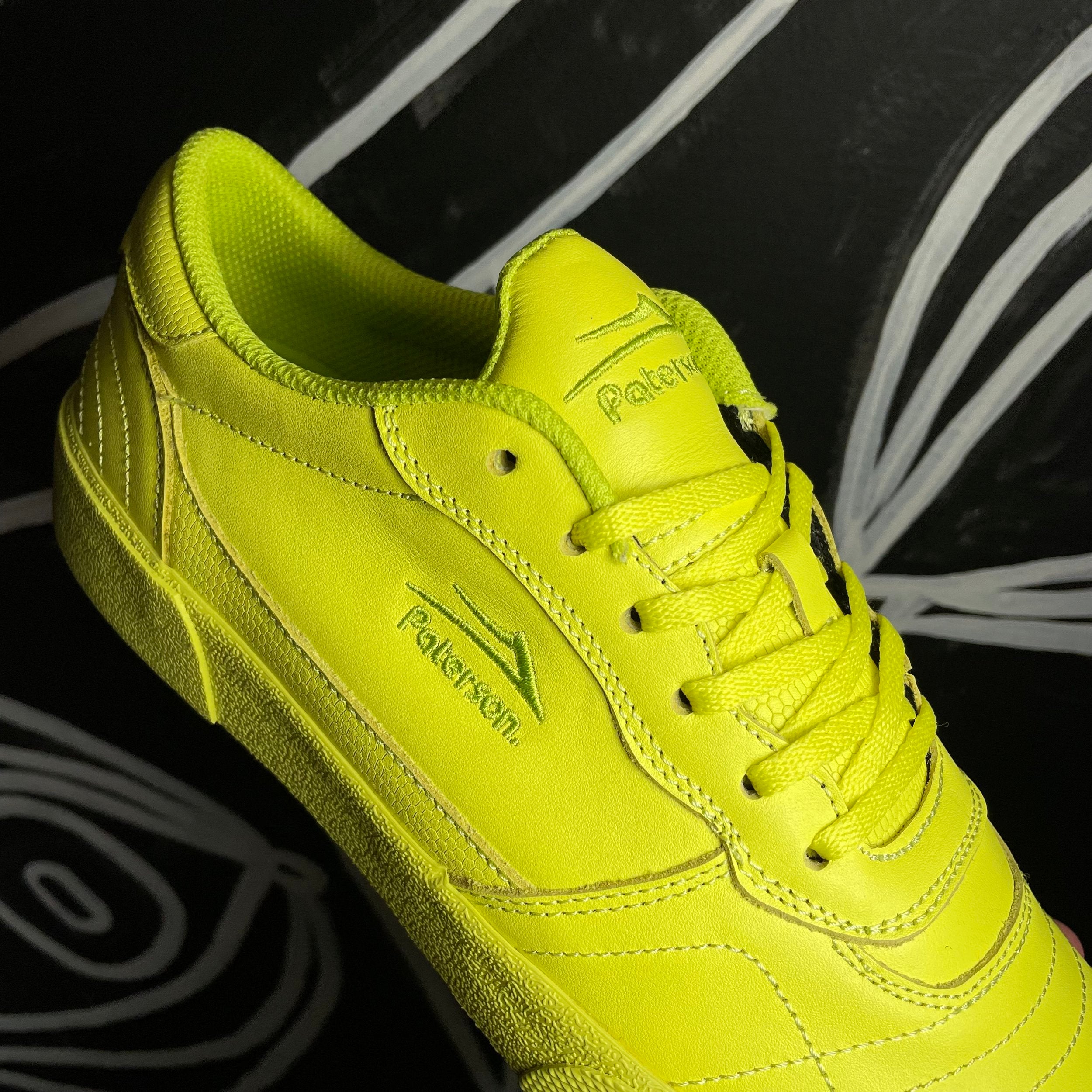 LAKAI LTD X PATERSON COLLAB CAMBRIDGE LIME LEATHER