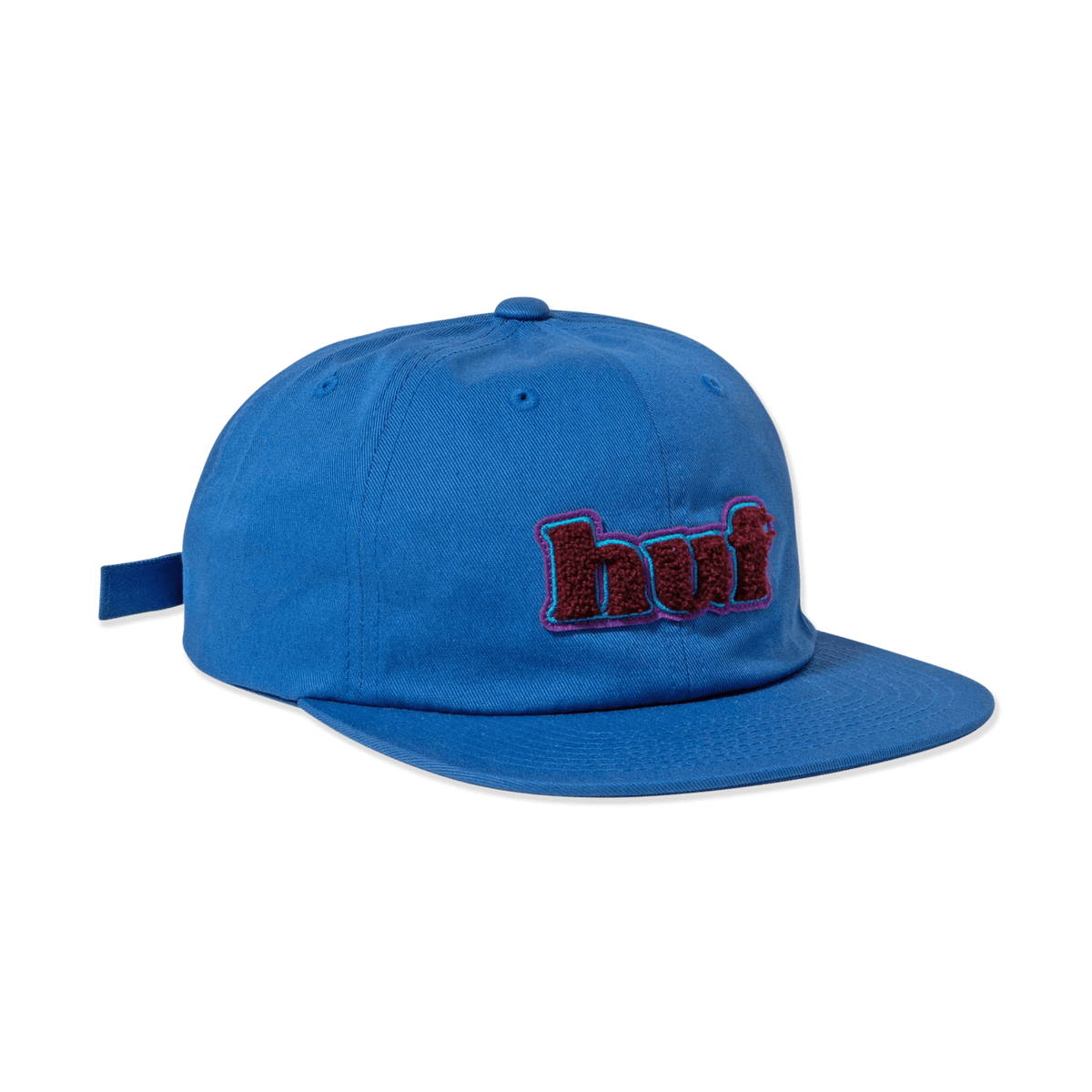 HUF WORLDWIDE MADISON 6 PANEL CAP COBALT BLUE