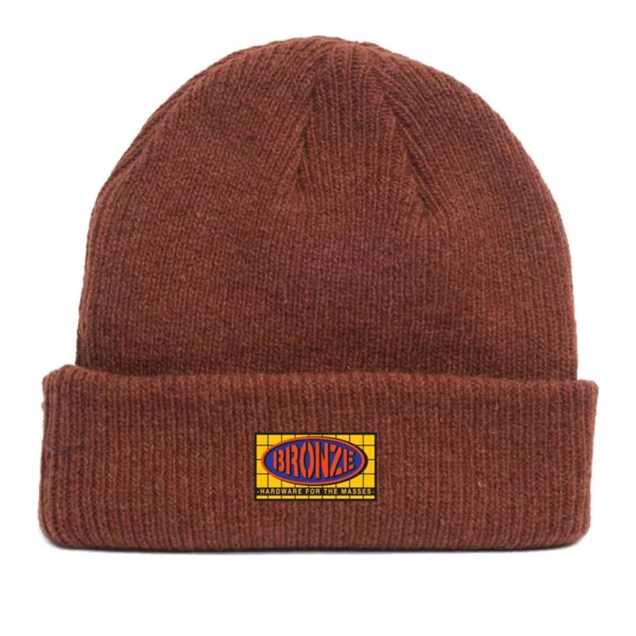 BRONZE 56K FOR THE MASSES BEANIE BROWN