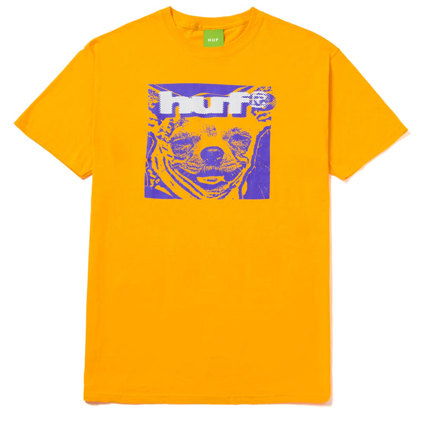 HUF WORLDWIDE QUE COMO TEE GOLD