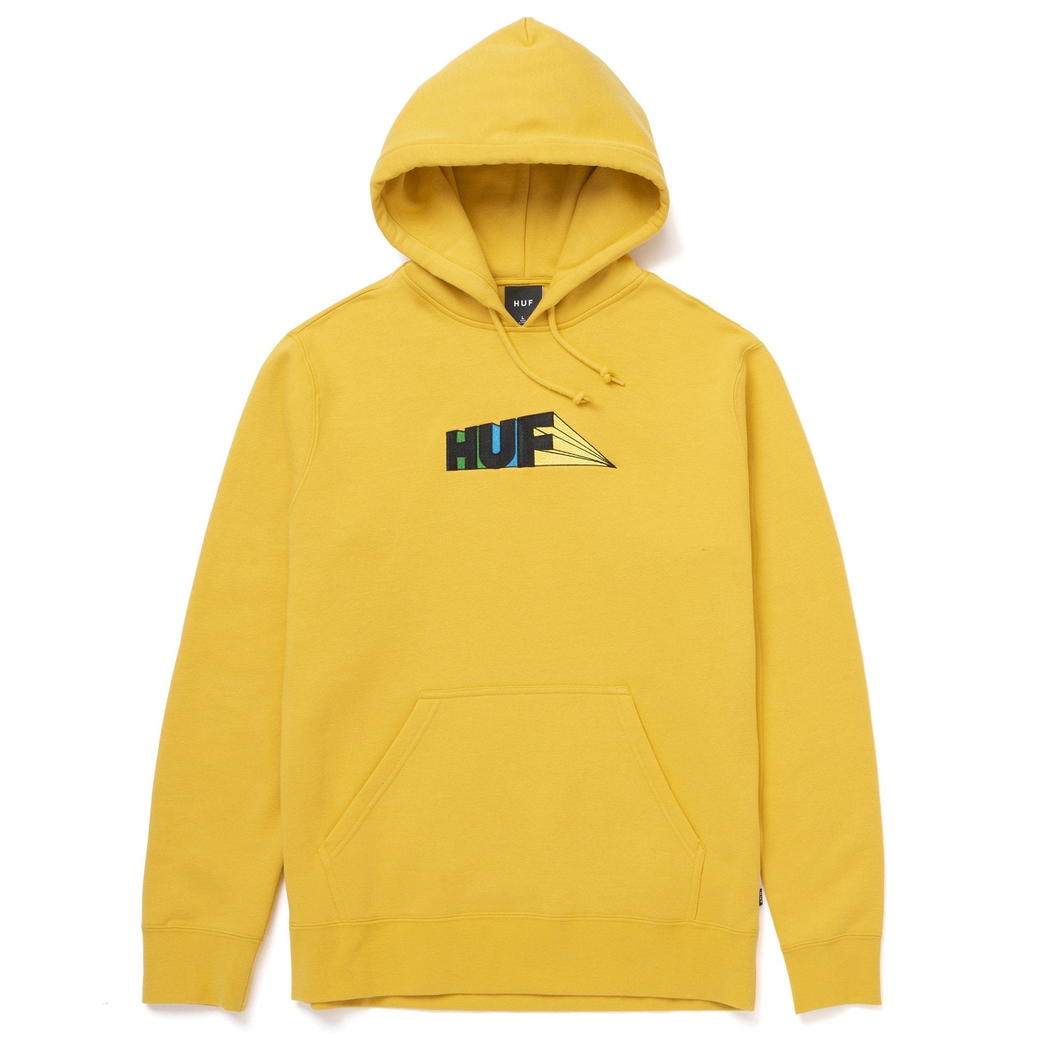 HUF WORLDWIDE SPECTRUM PULLOVER HOODIE GOLDEN Olympia Skateshop