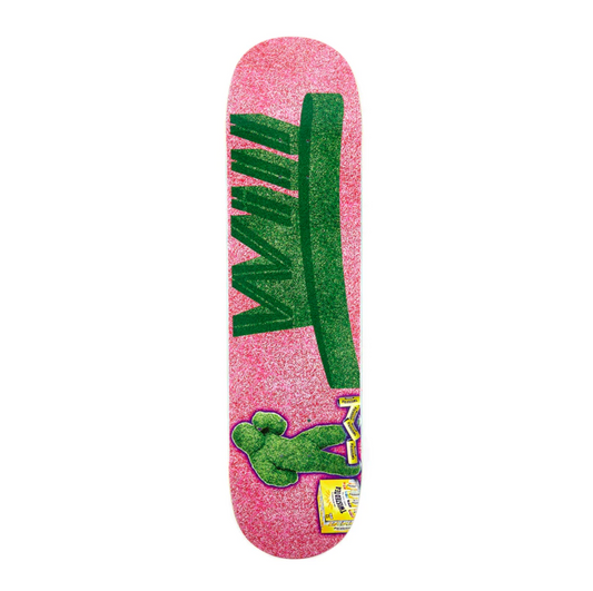 ALLTIMERS TWISTED WILL PINK GREEN DECK 8.125