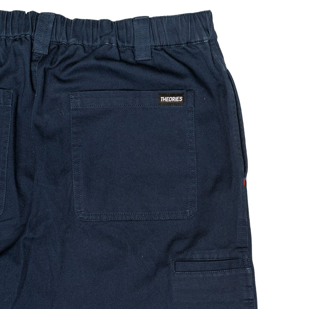 THEORIES SKATEBOARDS STAMP LOUNGE PANTS NAVY