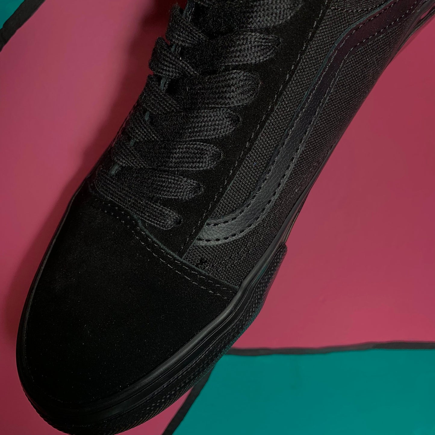 VANS BLACK BLACK SKATE OLD SKOOL