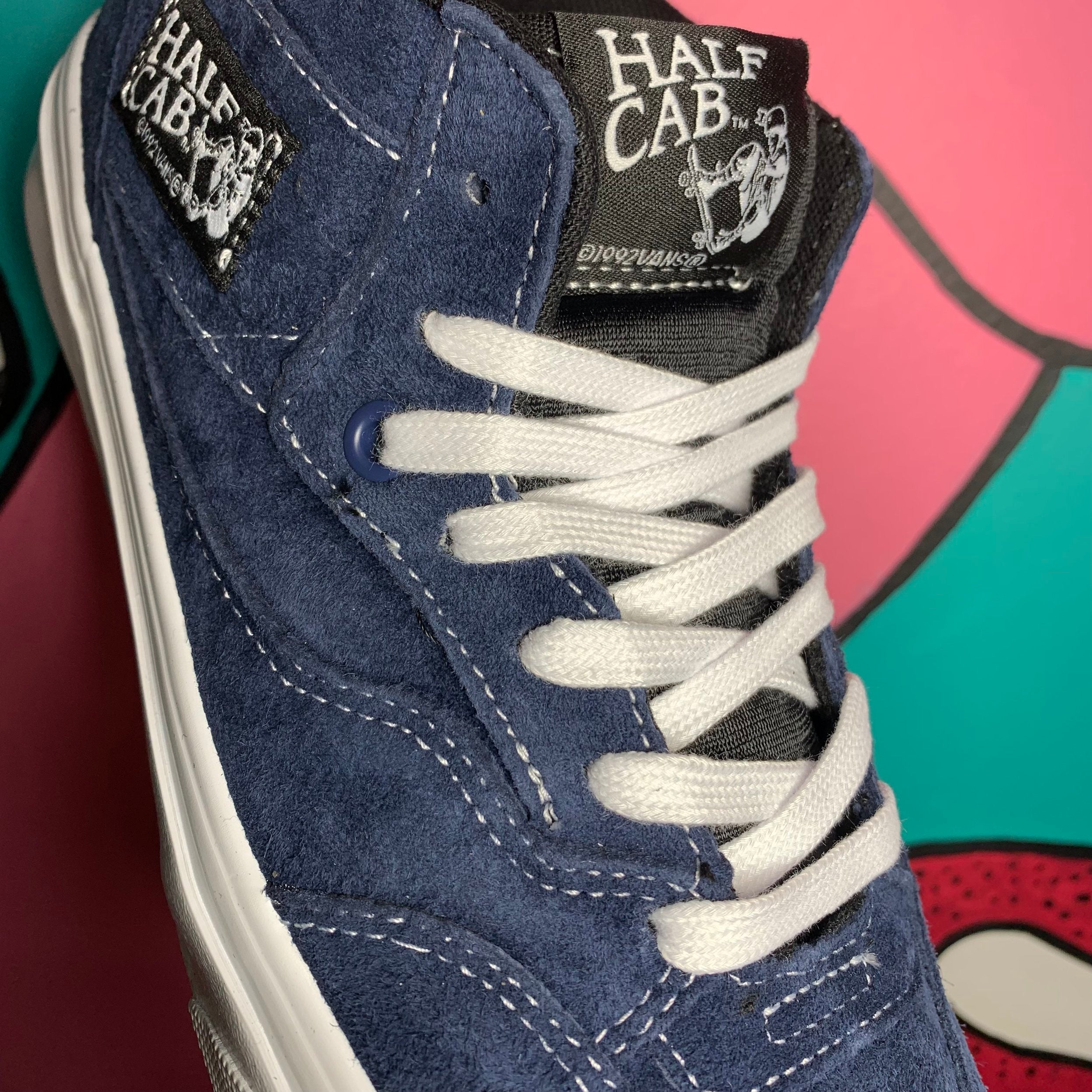 Blue vans outlet half cabs