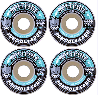 SPITFIRE WHEELS FORMULA FOUR CONICAL FULL 97 DURO SIZE VARIANT