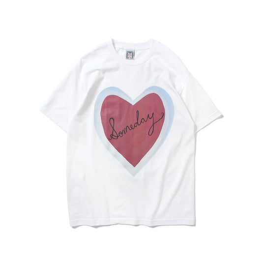 SAINTS & SINNERS FIND LOVE SOMEDAY TEE WHITE