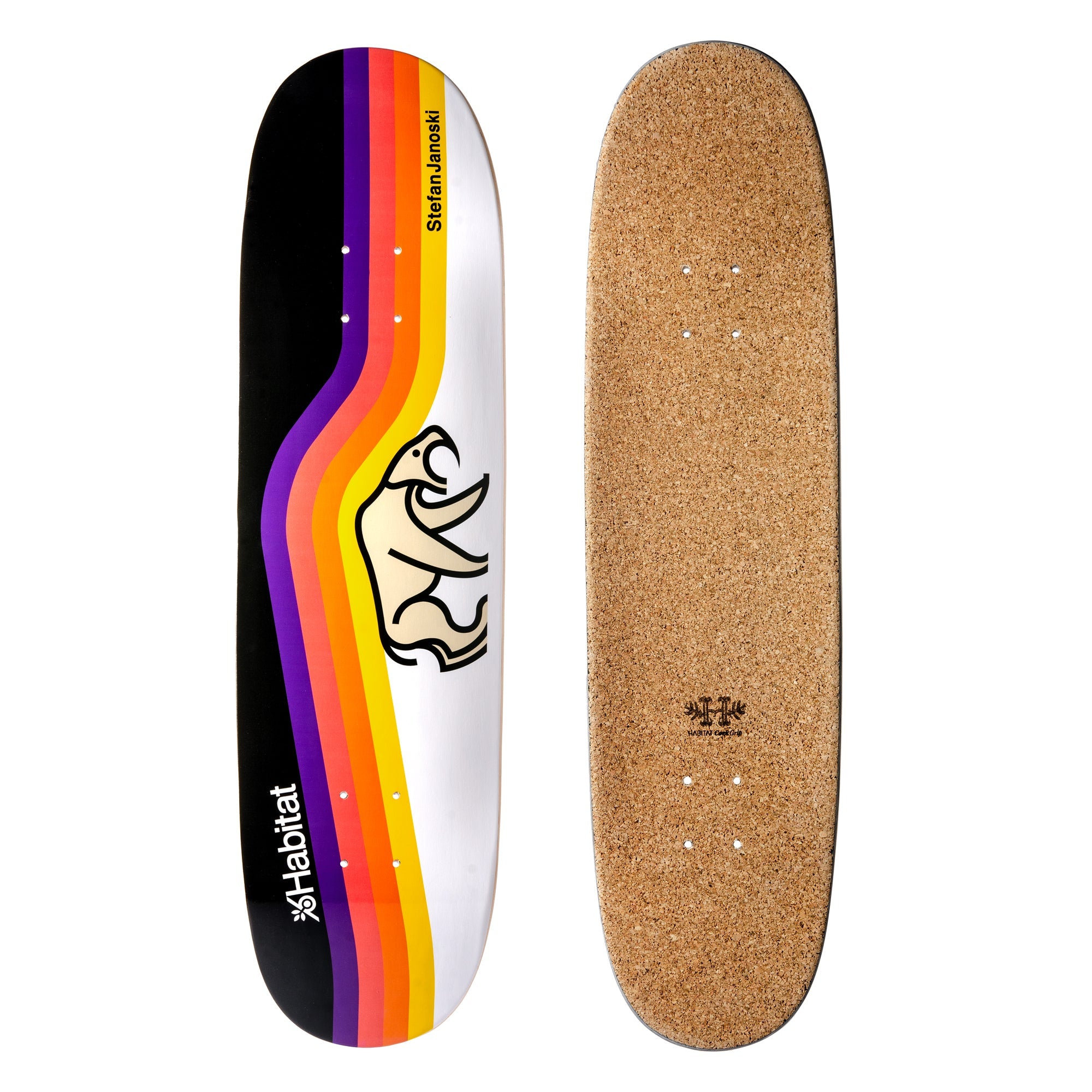 HABITAT SKATEBOARDS JANOSKI SABOR CORK DECK 8.5 – Olympia Skateshop