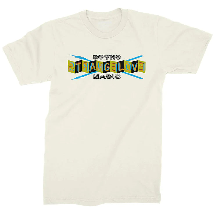 STRANGELOVE SKATEBOARDS CHAOS MAGIC TEE CREAM