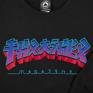 Thrasher sweater online black